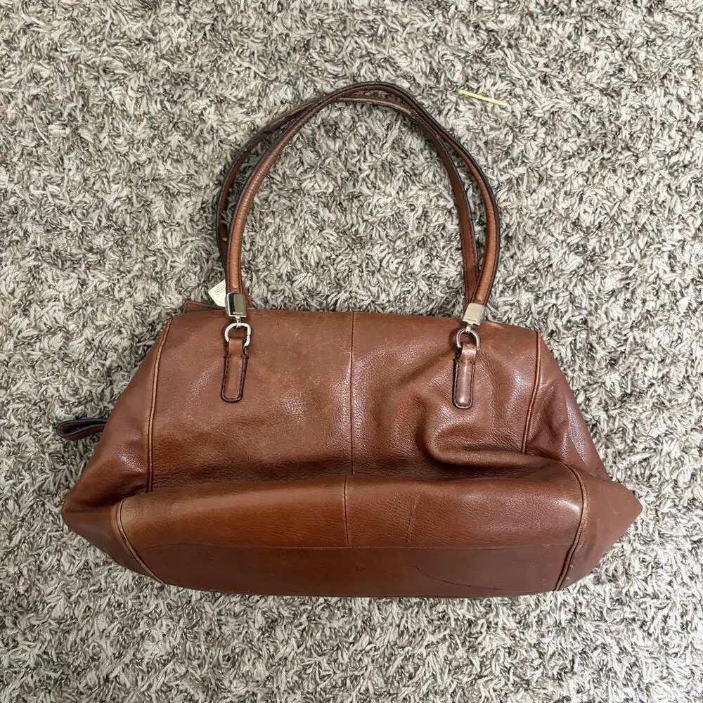 Vintage Coach Leather Madeline East West Satchel 25166 Shoulder Bag Purse